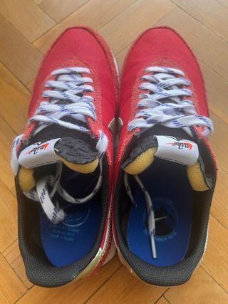 Zapatillas Nike Waffle Trainer Rojo-Dorado