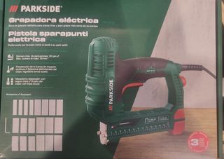 Agrafador elétrico Parkside - Novo