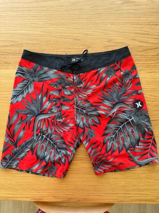 Bañador Hurley rojo - Talla L