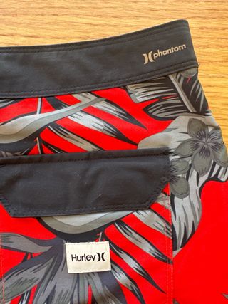 Bañador Hurley rojo - Talla L