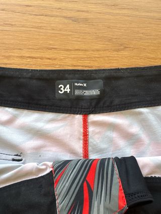 Bañador Hurley rojo - Talla L