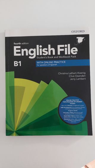 LIBRO ENGLISH FILE B1