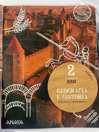 Libros geografia e historia segundo de la eso