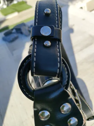 Bandolera Tous beige y marrón