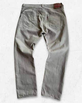 Jeans Levis 501 Original Unisex Beige W36/L30