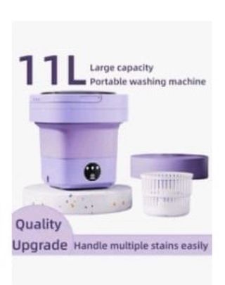 Mini Lavadora Plegable Portátil 11L