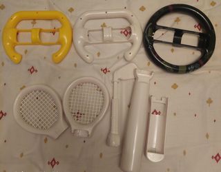 Accesorios Wii: 8 piezas