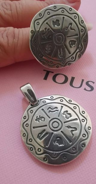 Conjunto Tous plata