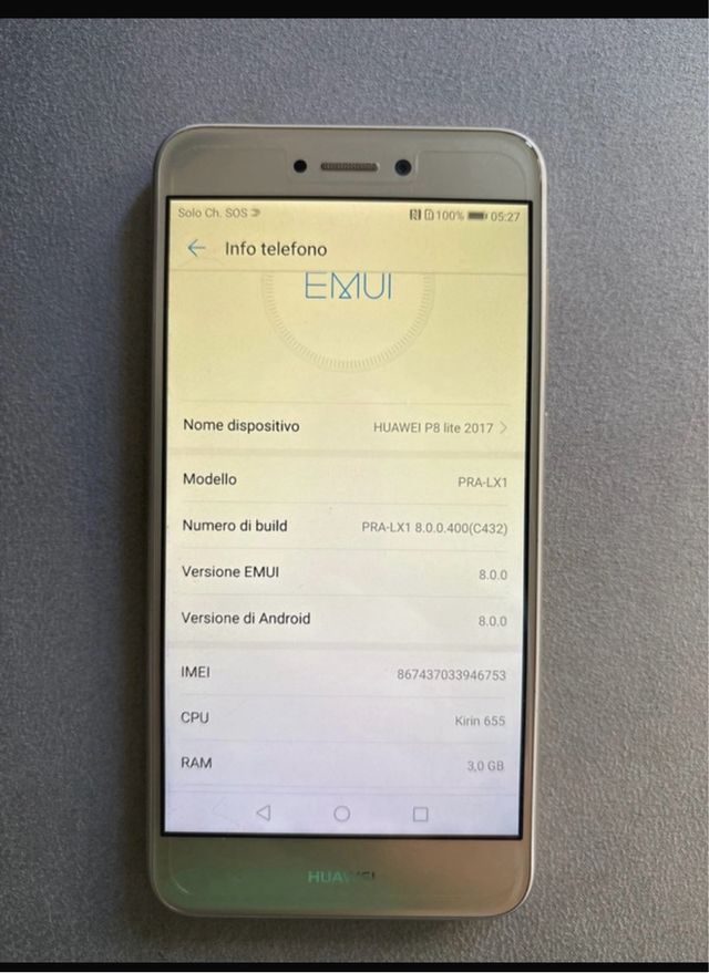 Huawei P8 Lite 2017 Oro - Perfetto