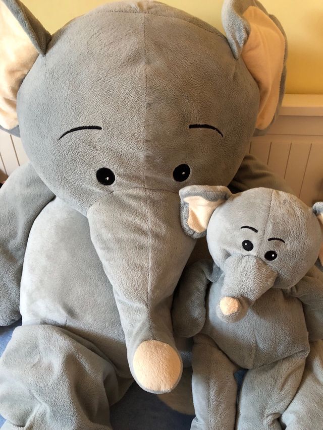 2 Peluches Elefantes Grande