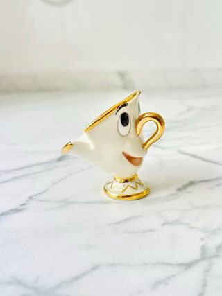 Figura Mrs Pott y Chip Bella y bestia Lenox Disney