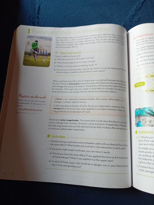 Physics and Chemistry. Secondary 3