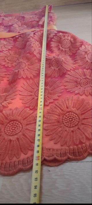 Vestido fiesta El Corte Inglés - Naranja