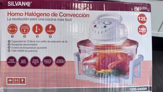 Horno Halógeno 12L - Cocina Portátil, marca Silvan