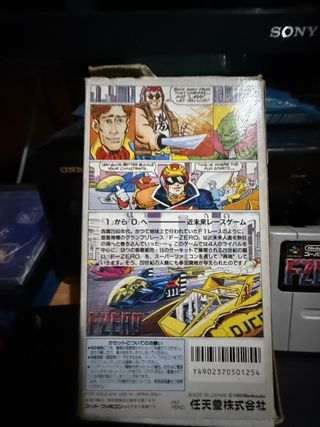 F-Zero SNES (Super Famicom) - JAP con caja