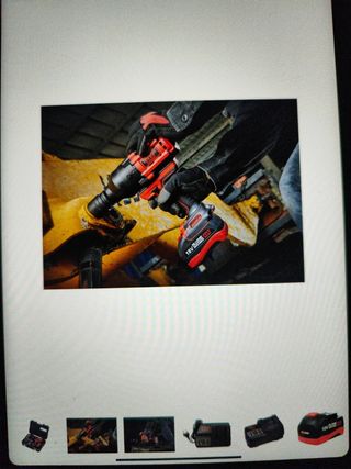 Pistola de Impacto M7 18V Brushless 3/4 portátil