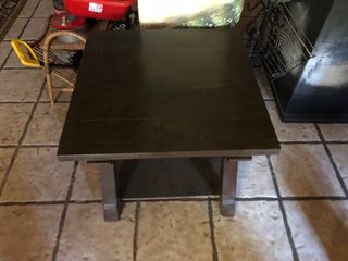 Mesa madera maciza - marrón