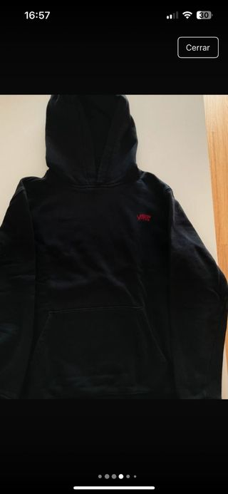 Sudadera Vans negra