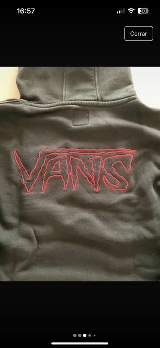 Sudadera Vans negra
