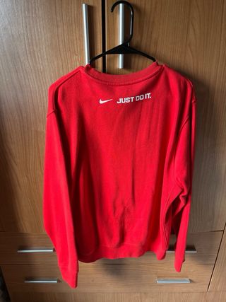 Sudadera Nike roja | Talla M