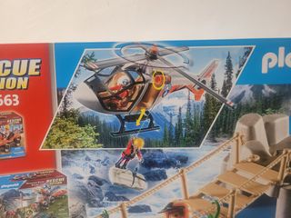 Helicóptero de Rescate Playmobil NUEVO A ESTRENAR