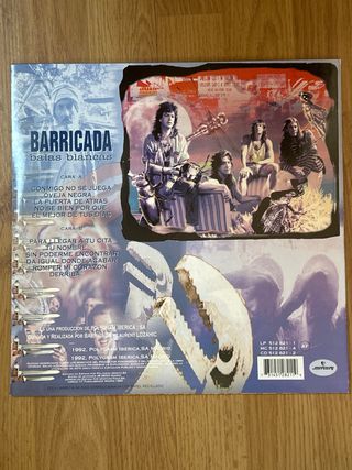 Vinilo Barricada - Balas Blancas