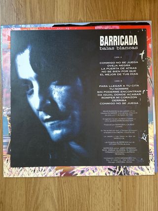 Vinilo Barricada - Balas Blancas