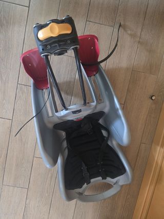 Silla niño niña bicicleta