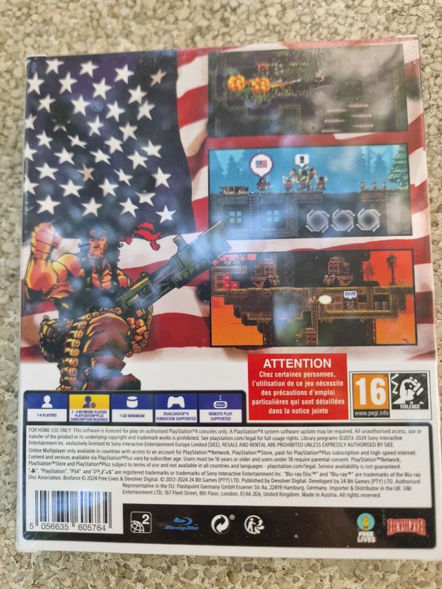 Broforce Deluxe Edition PS4