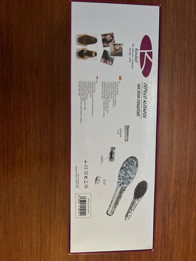 Cepillo Alisador Kendall -Todo tipo de cabello