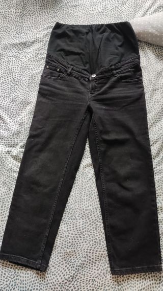 Pantalones premamá Lefties negros - S