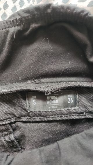 Pantalones premamá Lefties negros - S