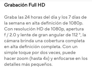 Cámara Vigilancia WiFi-Inteligente múltiples Usos