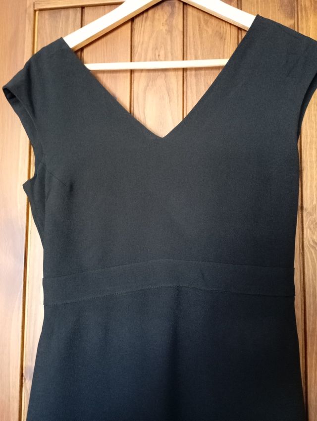 Vestido negro Massimo Dutti
