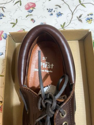 Náuticos The First marrón, talla 37