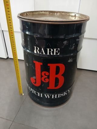 Bidone J&B Rare Whisky Pubblicitario