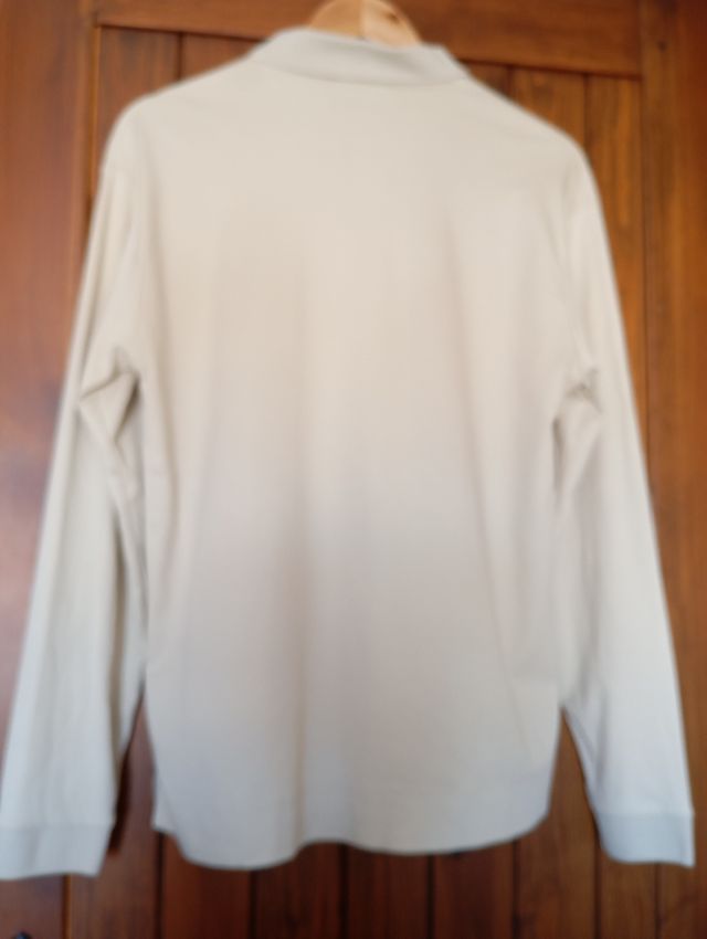 Polo Zara beige talla M