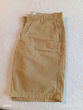 Bermudas mostaza Easy Wear