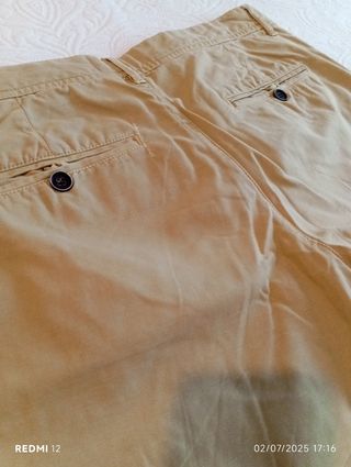 Bermudas mostaza Easy Wear
