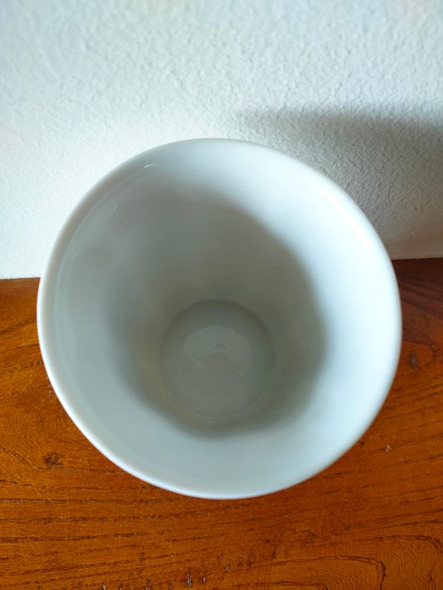 2 vasos tocador porcelana Dominicas Leioa