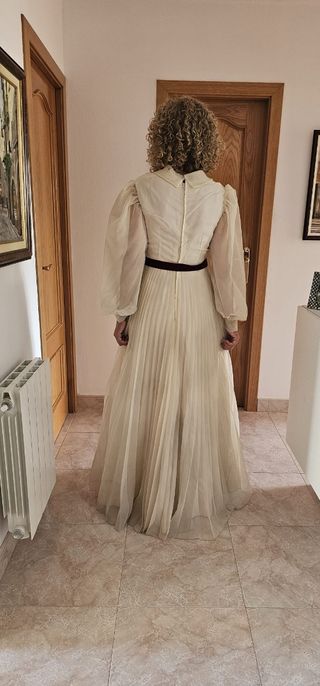 Vestido novia Beige vintage