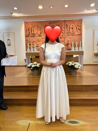 Vestido comunión/boda blanco