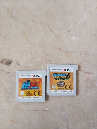 2 Juegos Nintendo 3DS: BX y Fossil Fighters