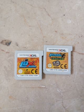 2 Juegos Nintendo 3DS: BX y Fossil Fighters
