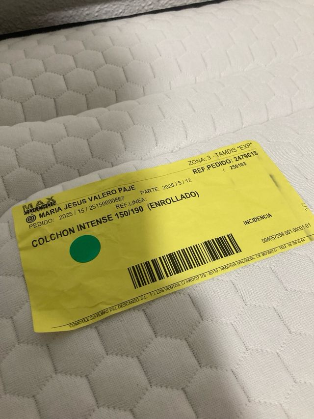 Colchón Maxcolchón Intense 150x190