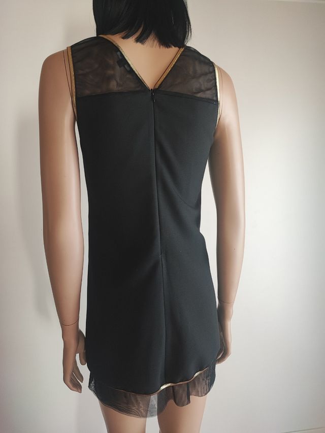 VESTIDO Denny Rose lentejuelas dorado