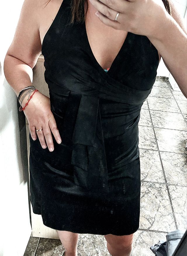 Vestido negro fiesta verano