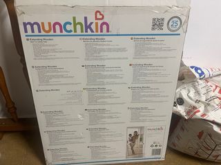 Barrera seguridad Munchkin extensible madera