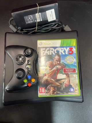 Xbox 360 + mando + juego (Far Cry)