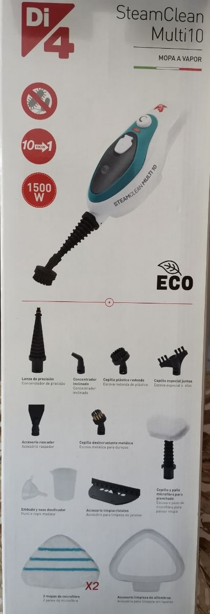 Scopa a vapore multifunzione
Scontato del 10%